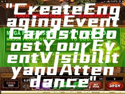 "Create Engaging Event Cards to Boost Your Event Visibility and Attendance"